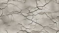 Raw Decay: Seamless Cracked Concrete Background. AI generate