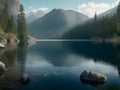 Serenity in Blue: Captivating Lake Photography for Your Home