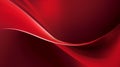 Dynamic Red Abstract Curves on a Deep Background for Engaging Visuals