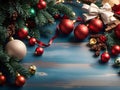 Yuletide Elegance: Festive Holidays Background with Sparkling Xmas Tree Delight