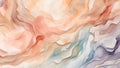 Aquarelle Essence: Watercolor Sandstone Canvas. AI generate