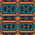 Capture the essence of aztec culture in seamless patterns