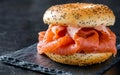 Capture the essence of Bagels and Lox in a mouthwatering food photography shot