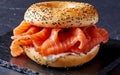 Capture the essence of Bagels and Lox in a mouthwatering food photography shot