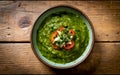 Capture the essence of Chimichurri in a mouthwatering food photography shot