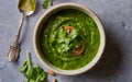 Capture the essence of Chimichurri in a mouthwatering food photography shot