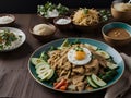 Capture the essence of Gado-Gado in a mouthwatering food photography shot