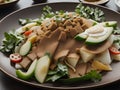 Capture the essence of Gado-Gado in a mouthwatering food photography shot