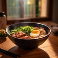 Savory Ramen Delight with Pork and Egg