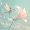 Hummingbird\'s Delight in Nature\'s Beauty