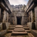 Ancient Splendor: Inka Tomb Bathed in Daylight