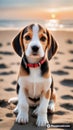 Adorable Sleeping Beagle Puppy Capturing the Sweetest Dreams