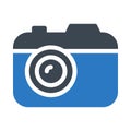 Capture vector glyph color icon Royalty Free Stock Photo