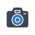 Capture vector glyph color icon Royalty Free Stock Photo