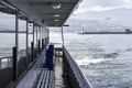 Capture from Inseide the Ferryboat Royalty Free Stock Photo