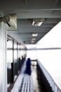 Capture from Inseide the Ferryboat Royalty Free Stock Photo