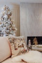 Festive Christmas Decor: Tree, Presents, and Stylized Accessories