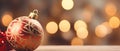 Capture the merry Christmas atmosphere in your room with bokeh lights.