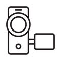 Capture thin line vector icon Royalty Free Stock Photo