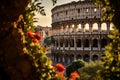 Ancient Grandeur: Colosseum in Rome, Italy Royalty Free Stock Photo