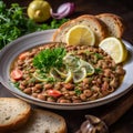 Sudanese Ful Medames: Warm and Earthy Stewed Fava Beans with Spices, Herbs, and Lemon Juice