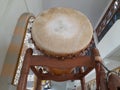 Traditional Mosque Drum (Bedug) in Celebration