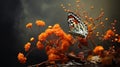 Capturing The Beauty Of Butterfly With Professional Fall Wild Flower Photography