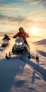 Capturing The Beauty Of Norwegian Nature: Snowmobile Photography In The Stunning 5001000 Ce Style