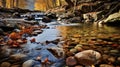 Capturing The Beauty Of A Quarry Stream In Hdr: Award-winning Photography