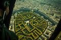 Capturing the breathtaking expanse of a bustling city from above, this photo provides an incredible perspective of urban life, A Royalty Free Stock Photo