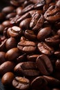 Capturing of coffee beans, coffee mug image hd Royalty Free Stock Photo