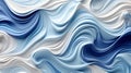 Capturing the Essence of Ocean Waves: Coastal Paint Pour Art