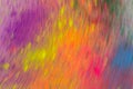 Capturing fast-moving color images using a long exposure