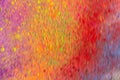 Capturing fast-moving color images using a long exposure