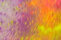 .Capturing fast-moving color images using a long exposure Makes the image seen with speed and blur.