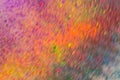 .Capturing fast-moving color images using a long exposure Makes the image seen with speed and blur.