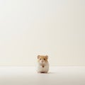 Capturing Japanese Minimalism: 32k Minimalist Photography Of A Cute Hamster