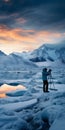 Capturing The Majestic Beauty Of Antarctic Landscapes Royalty Free Stock Photo