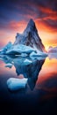 Capturing The Majestic Beauty Of Polar Islands: Exotic Fantasy Landscapes Royalty Free Stock Photo