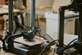 Capturing Modern 3D Printing Machines in Action Royalty Free Stock Photo