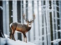 Whispers of the Forest: A Professional 35mm of deer