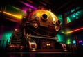 Capturing the Steampunk Void Voyager in Cross-Processed Neo-Noir Brilliance