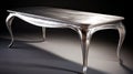 Capturing Suburban Ennui: A Raw Metallic Table With Blink-and-you-miss-it Detail