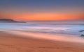 Soft Dawn Seascape from the Beach