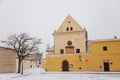 Capuchin monastery, Church of the Virgin Mary Angelic, Kostel Panny Marie a sv. Andelu, Cannon balls in the walls, Hradcany