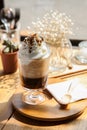 Capuchino coffee shop dessert recipe