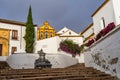 Capuchinos Square, Plaza de Capuchinos in Cordoba, Andalucia, Spain. Royalty Free Stock Photo