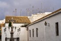 Capuchinos Square, Plaza de Capuchinos in Cordoba, Andalucia, Spain Royalty Free Stock Photo