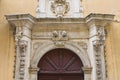 Caputo Palace. Tricase. Puglia. Italy. Royalty Free Stock Photo