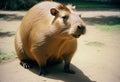 capybara con ropa humanoide Royalty Free Stock Photo